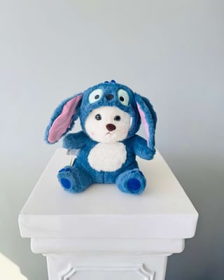 Deep Blue Bunny Teddy 27cm