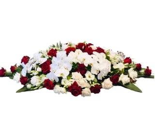 Luxury Flower Casket Cover 