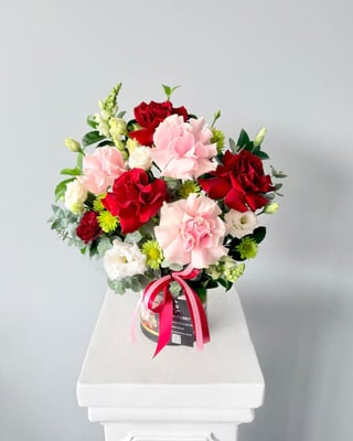 Sweetness And Romance Flower Hat Box 