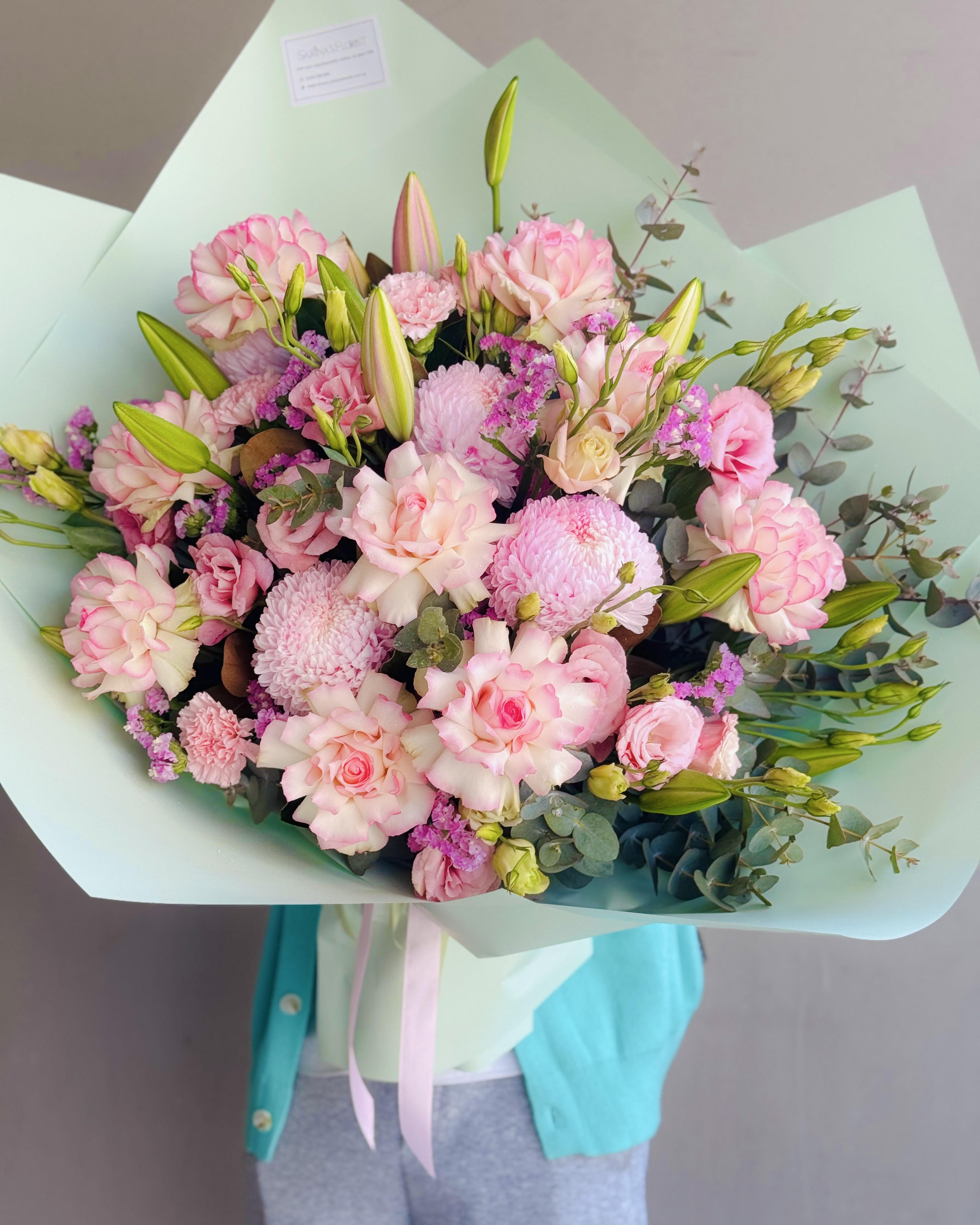 My Girl Luxury Pink Flower Bouquet