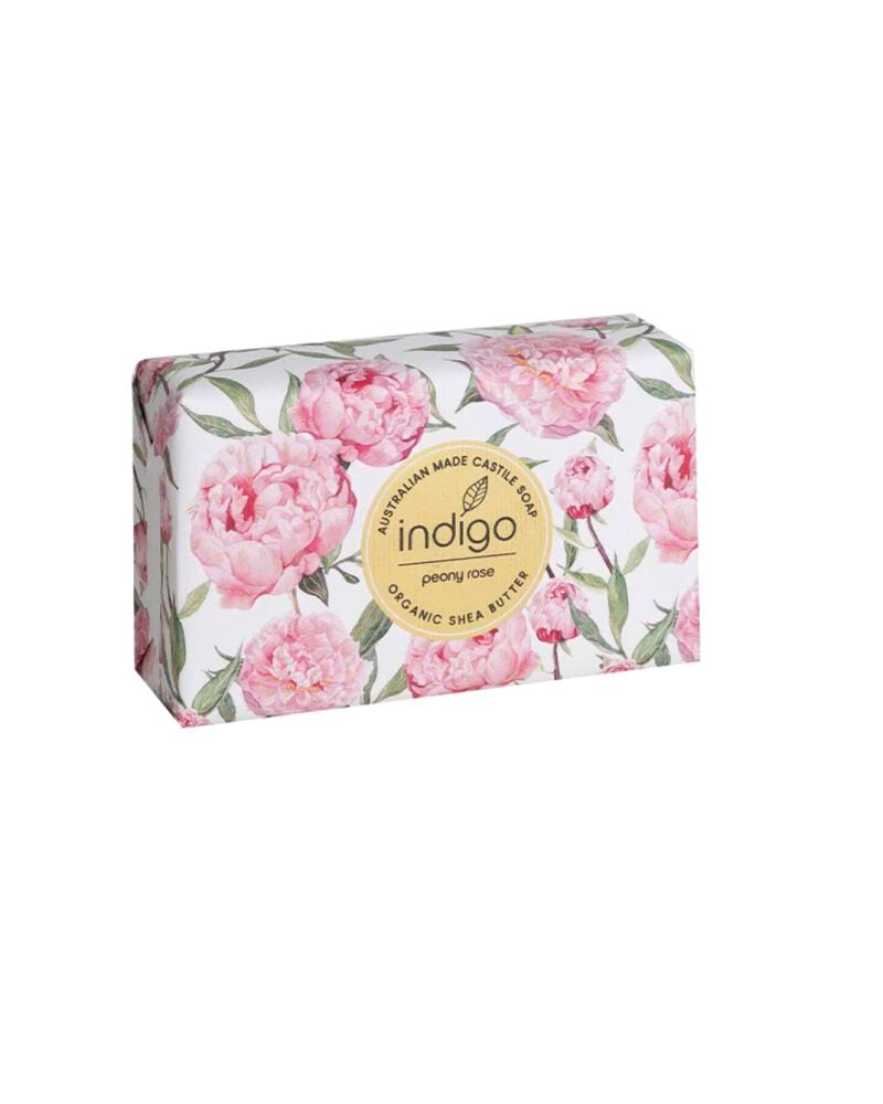 Organic Shea Butter Soap Peony Rose