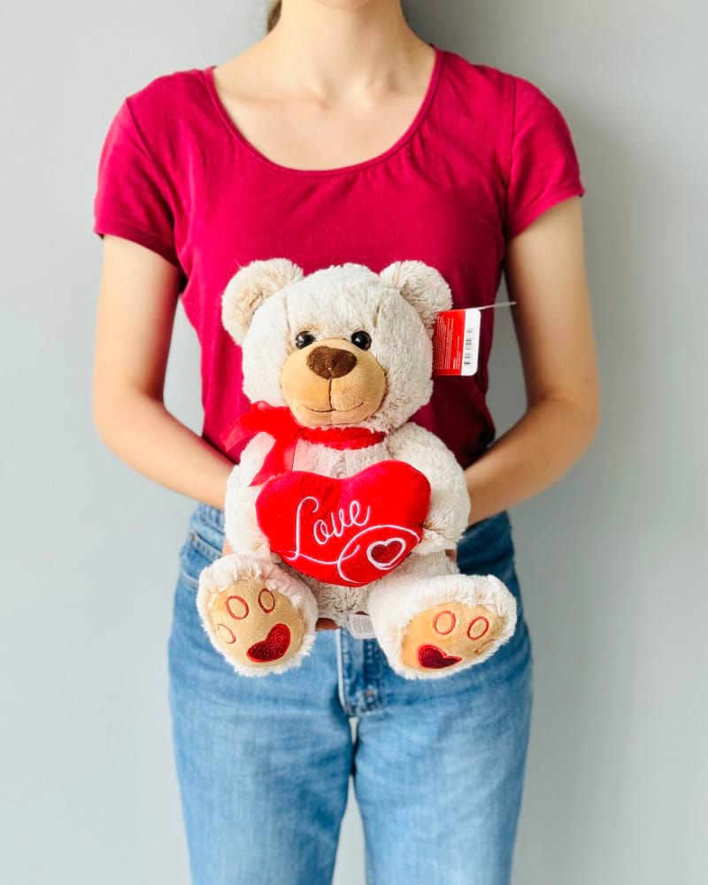 Valentine`s Teddy 26cm