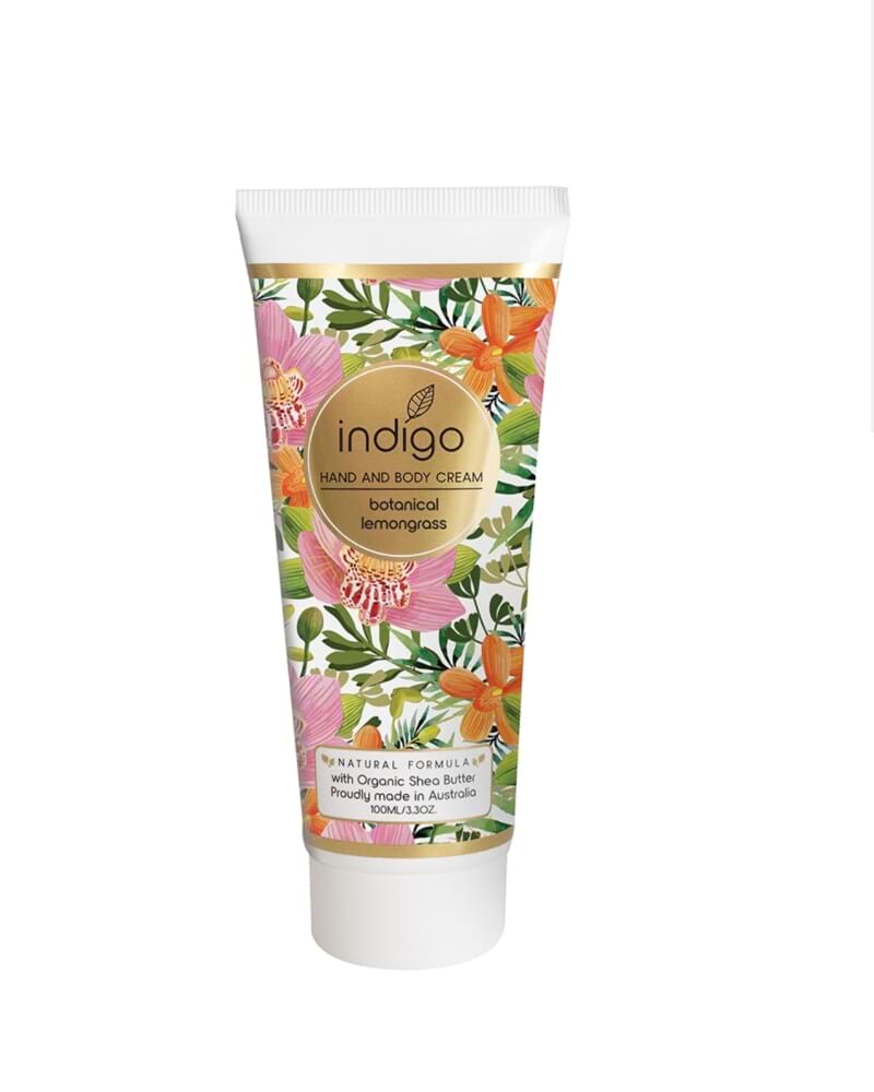 Organic Shea Butter Hand and Body Cream in Botanical Lemongrass