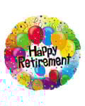 Helium Foil Balloon - Happy Retirement
